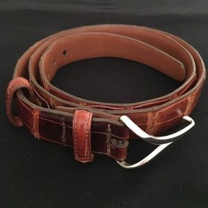 Men’s Trafalgar crocodile belt